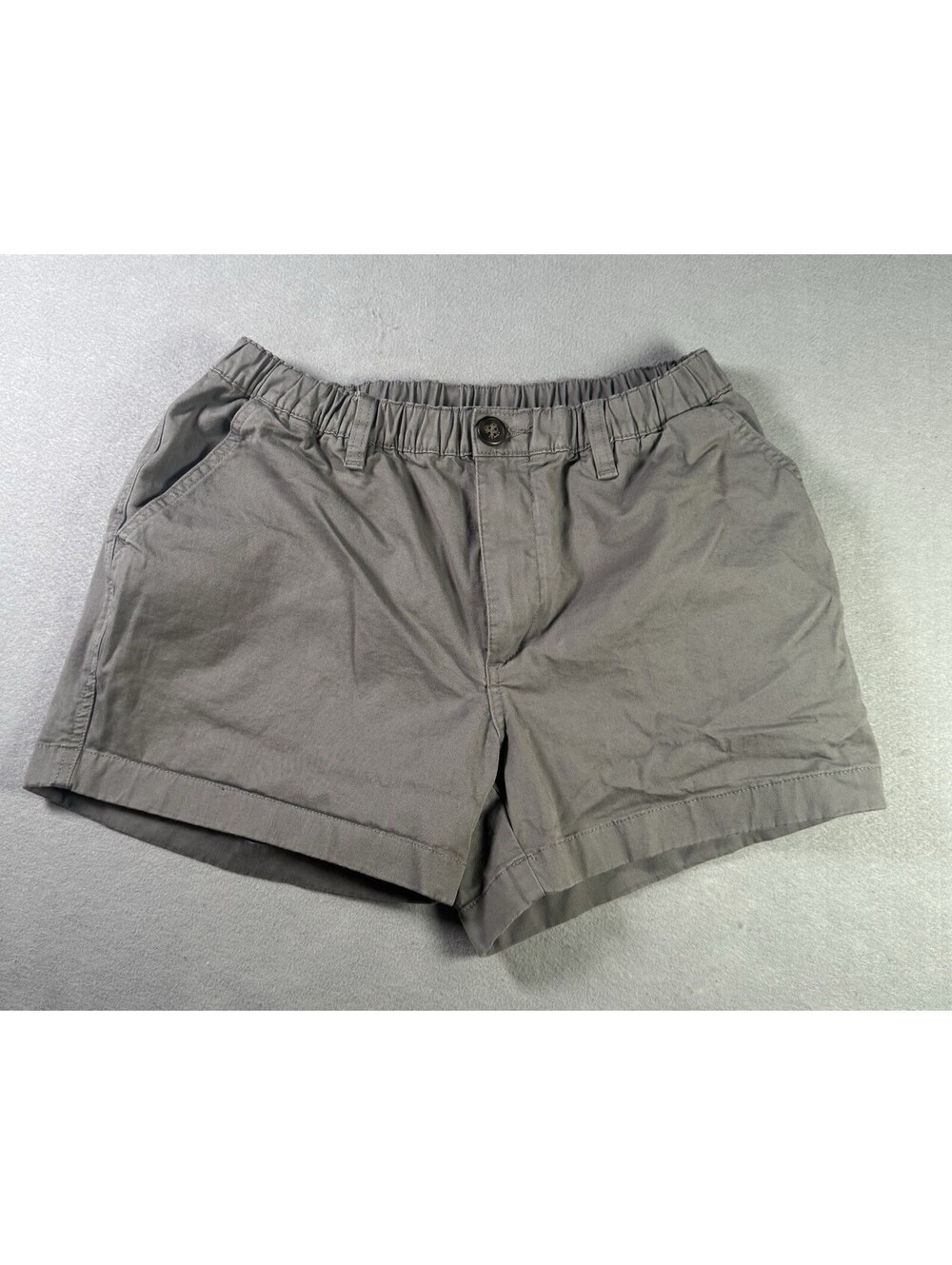Chubbies Originals Mens Stretch Shorts Medium M Gray 4" Inseam Boomshakalaka